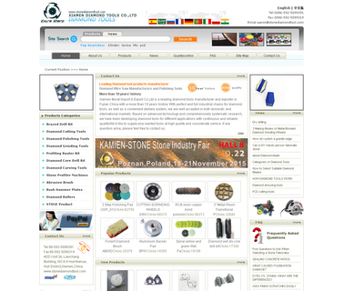 Xiamen Shun Shun Stone Import & Export stone grinding and polishing tools
