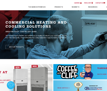 Bard Manufacturing Company heating specialty