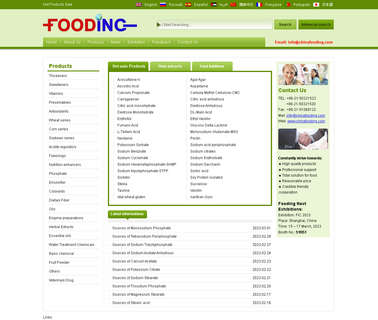 Fooding Group main fiber