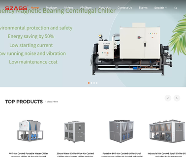 Shenzhen Anges Machinery low water cooled chiller