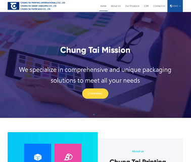 Chung Tai Printing China advertising