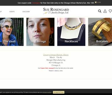 Sue Rosengard Jewelry Design affordable jewelry
