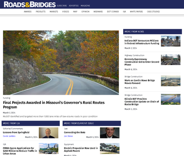 Roads & Bridges monthly