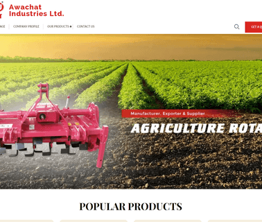 Awachat Industries Ltd. tiller rotavator