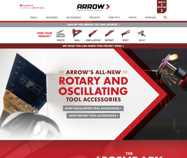Arrow Fastener instruments fasteners