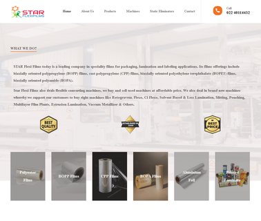 Star Flexi Films ldpe film machine