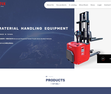 Noveltek Industrial Manufacturing Inc. battery forklift