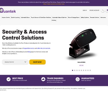 Quantek Systems card radio