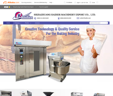 Shijiazhuang Haidier Machinery Export cake bakery equipment