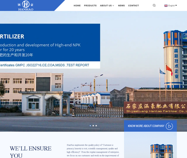 Shijiazhuang Hanhao International Trading Limited npk foliar