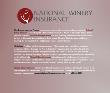 National Winery Insurance california wineries