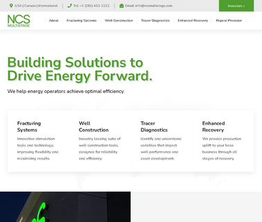 Ncs Multistage equipment multistage