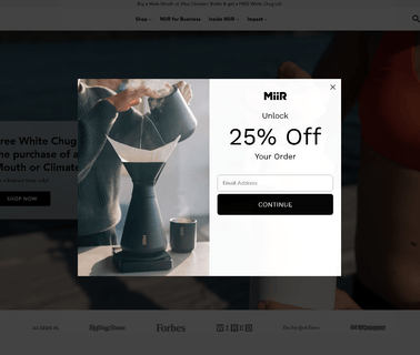 Miir hardgoods cycling