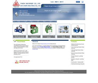 Kim Union Industrial hydraulic thread machine
