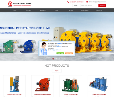 Gaode Equipment grout shotcrete