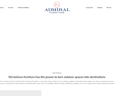 Admiral Furniture cast deep