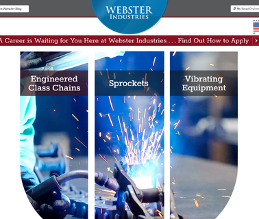 Webster Industries buckets elevators