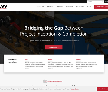 G.W.Y, Inc three fasteners