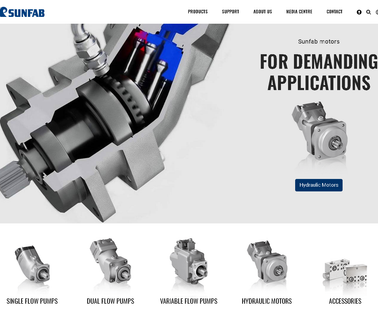 Sunfab North America motors and piston