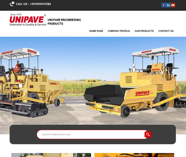 Unipave Engineering Products wet asphalt