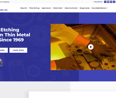 Photo Chemical Etching & Machining of Thin Metal Parts Uwe beryllium