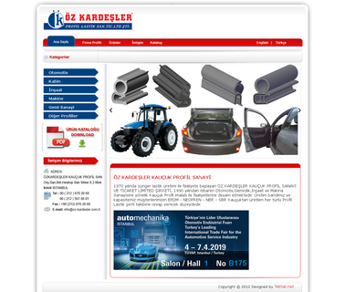 Özkardesler Profil Lastik jacks motor