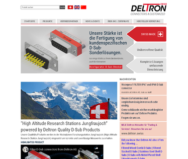 Deltron Ag D Sub Stecker Hersteller, kabel stecker