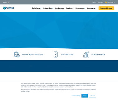 Vesta Corporation card payments online