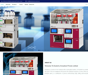 Deeksha Instruments Corporation analysers