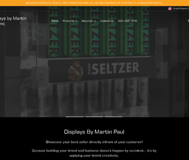 Displays By Martin Paul Inc. snack displays