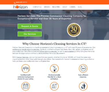 Commercial Cleaning for Businesses in Ct Ma Ri - Horizon commercial vinyl floor