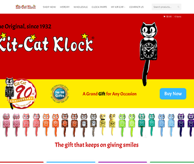 Kit-Cat Klock Official Website animated