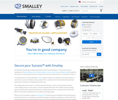 Smalley Steel Ring Co Retaining Rin ears