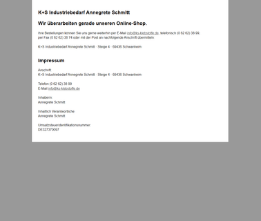 K & S Industriebedarf Gmbh Industrieklebstoffe manufacturers polyolefin