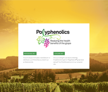 Polyphenolics vines grapes
