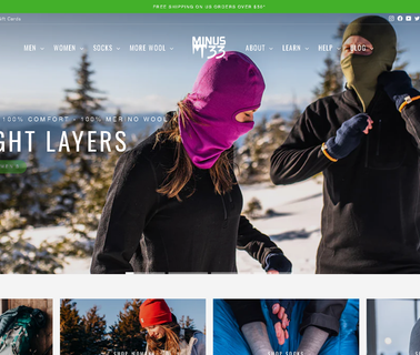 Minus33 Merino Wool Clothing apparel original