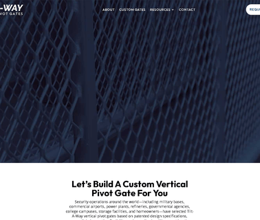 Tilt-A-Way: #1 Vertical Pivot Security Gate Manufacturer operators manufacturer