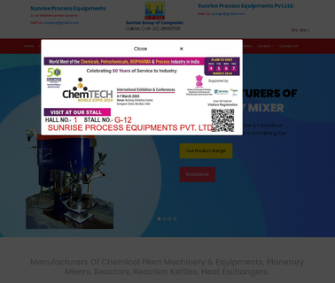 Sunrise Process Equipments bosal catalytic