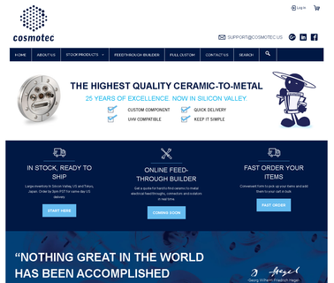 Cosmotec Corporation custom electronic parts
