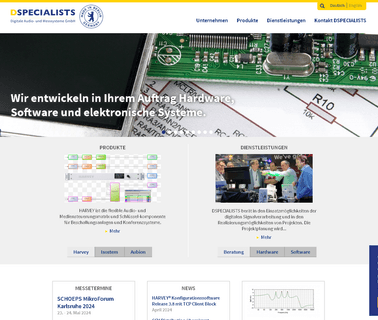 Dspecialists Gmbh standalone signal processing systems