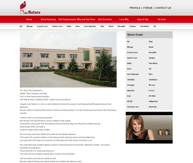 Qingdao Hair Nature Arts & Crafts frontal