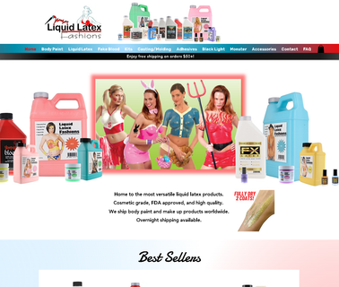 Liquid Latex Fashions sale art