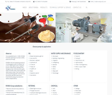 Yongjia Ronda Pump Valve centrifugal pump chemical pump