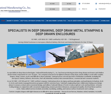 Deep Draw & Deep Drawing enclosures contact