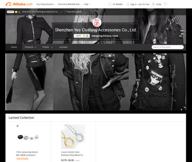 Shenzhen Yes Clothing Accessories eyelets wholesale