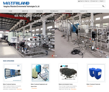 Hangzhou Waterland Environmental filters activated