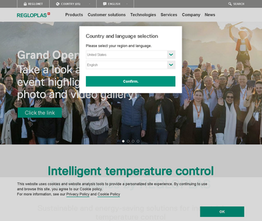 Regloplas Corporation controllers thermal