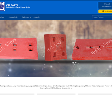 Jpee Alloys stone hammer crusher parts