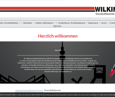 Wilking Drucklufttechnik Herne Gmbh compressed air hammers drills