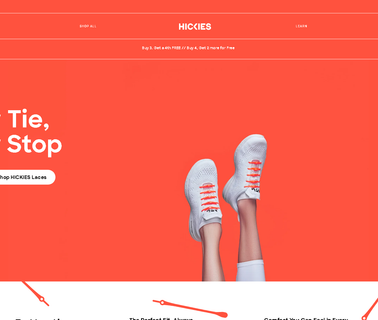 Hickies Europe Sa shoelace shoe